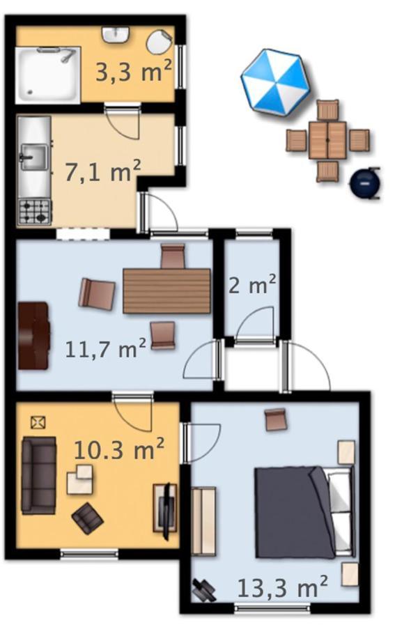 Ferienwohnungen Haus Am Wuerzlaysteig Lehmen Bagian luar foto